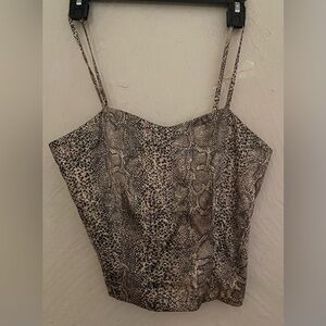 3 pc Snake Skin Print Rina Rossi Set
